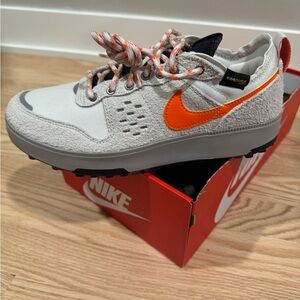 Nike C1TY phantom/safety orange sneakers size 7.5men/9women- New